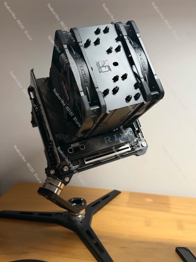 Aluminum Open Frame Test Bench Water Cooling - B30 Rotatable Gimbal Open ITX Case