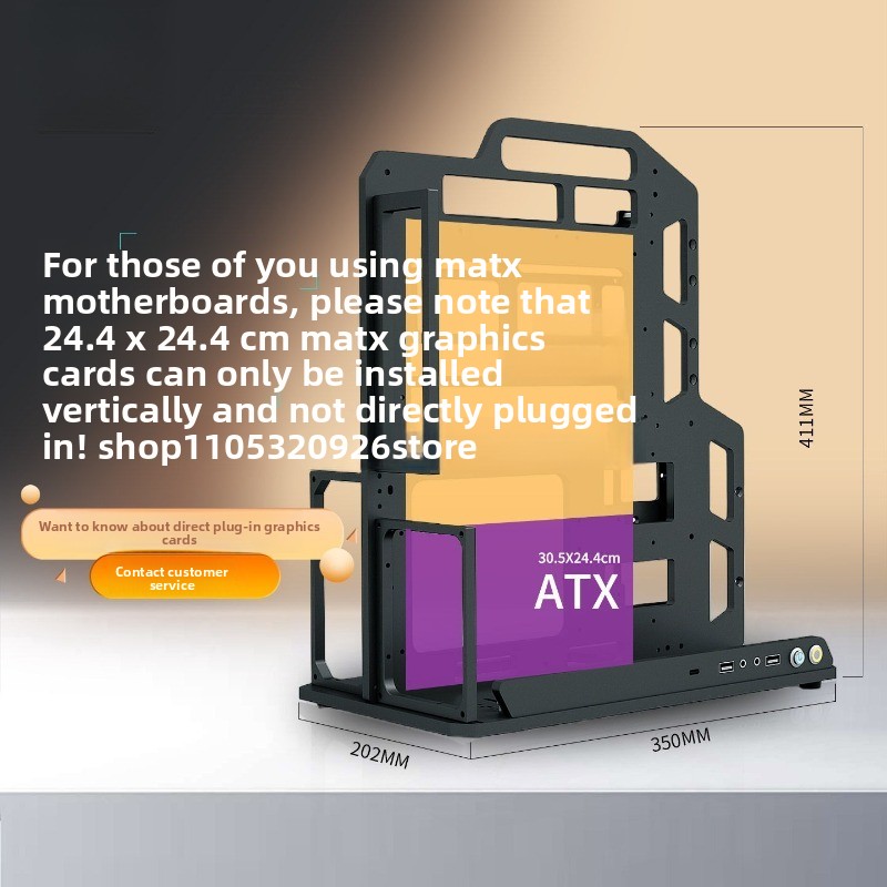Open Air Frame Case, Aluminum  - Aluminum Open Frame Test Bench Water Cooling review and price
