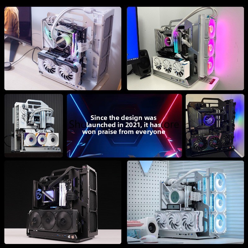 Open Air Frame Case, Aluminum  - Aluminum Open Frame Test Bench Water Cooling review and price