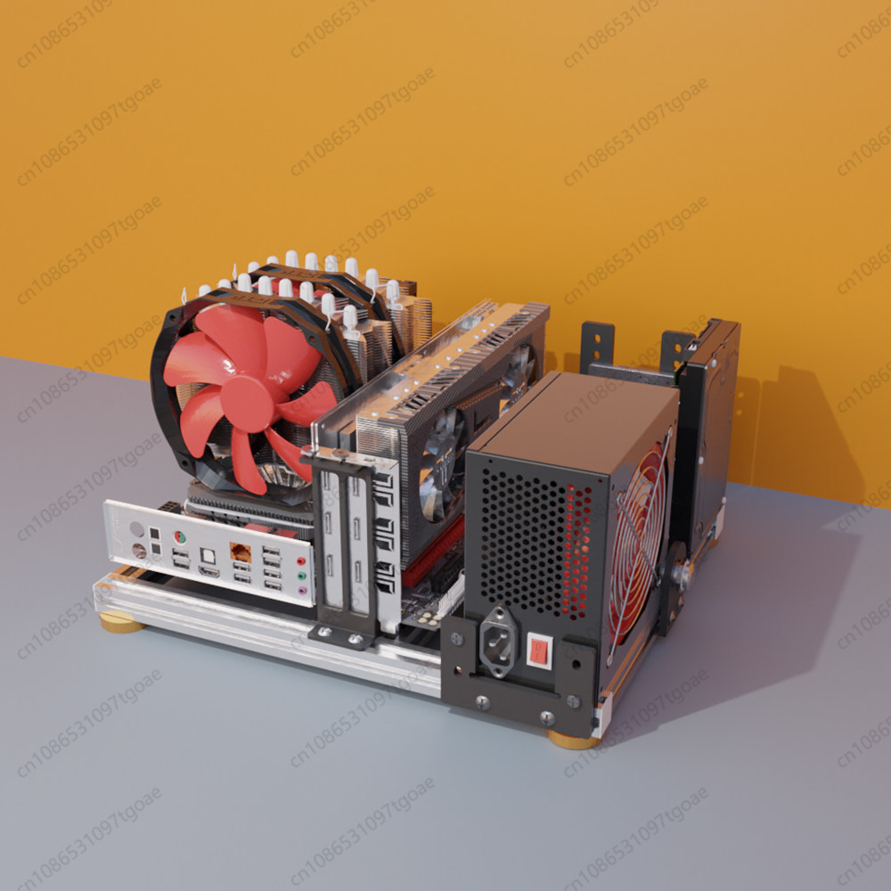 Full Aluminum Open Air PC Fram - Aluminum Open Frame Test Bench Water Cooling review and price