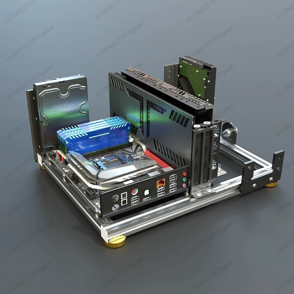 Full Aluminum Open Air PC Fram - Aluminum Open Frame Test Bench Water Cooling review and price