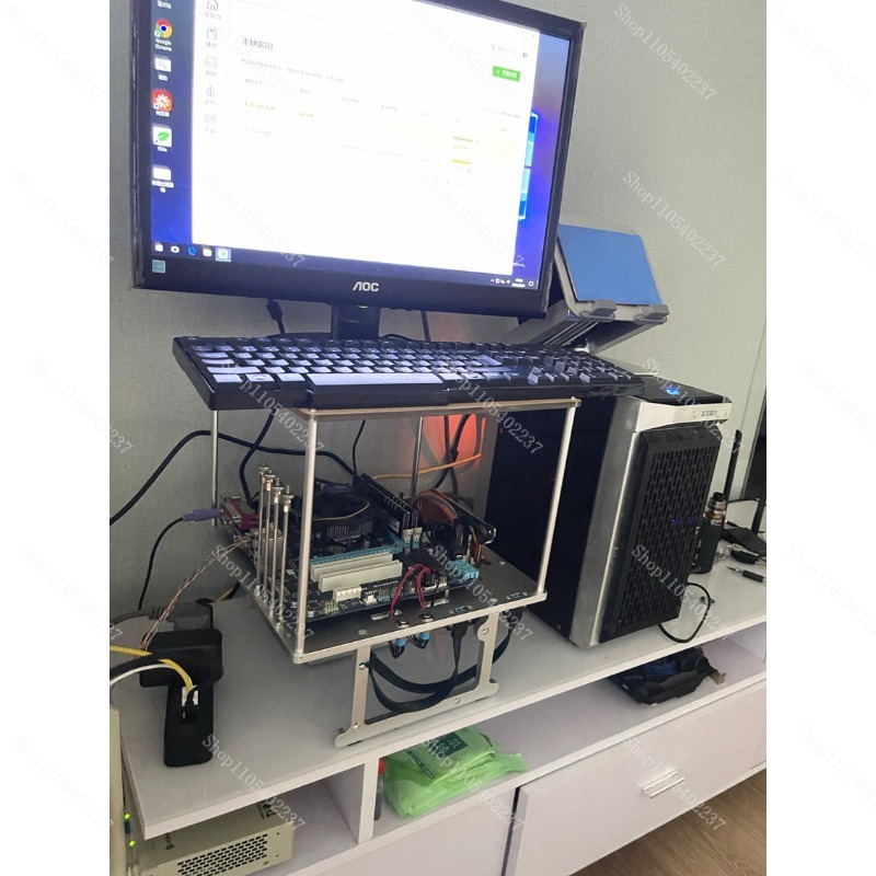 JXK-K2 Open Frame Aluminum Com - Aluminum Open Frame Test Bench Water Cooling review and price