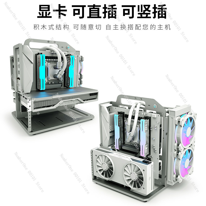 MATX Motherboard Aluminum Allo - Aluminum Open Frame Test Bench Water Cooling review and price